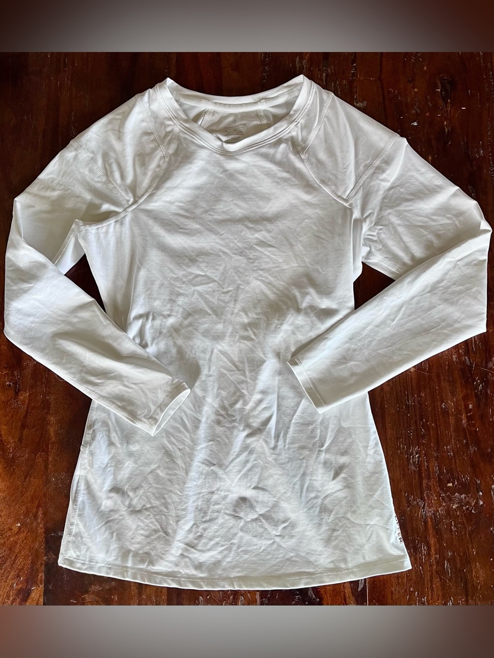 Tommie Copper Women’s White Long Sleeve Compression Posture Crewneck Sz M NWOT